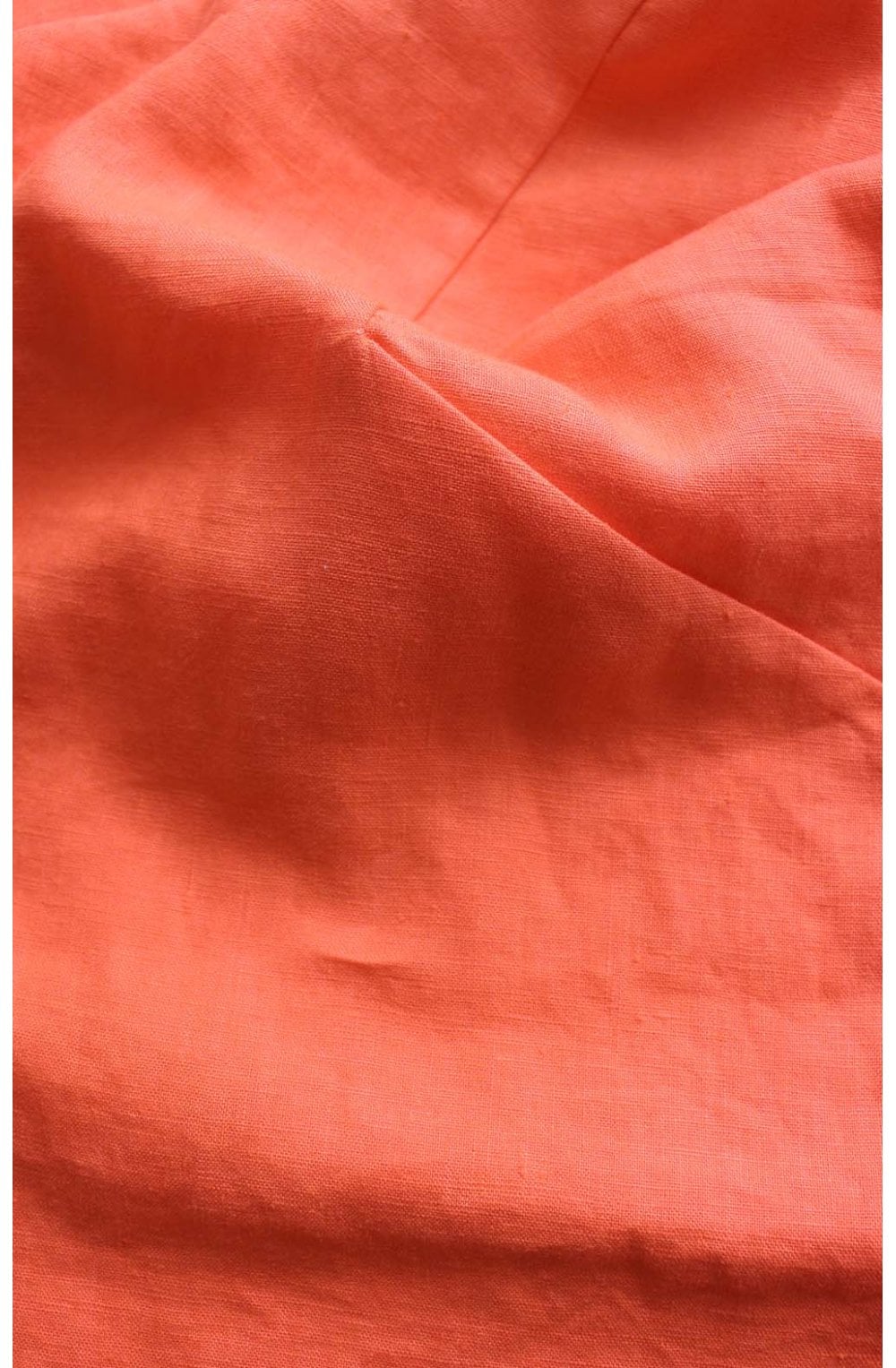 Cherry Tomato Linen Dress