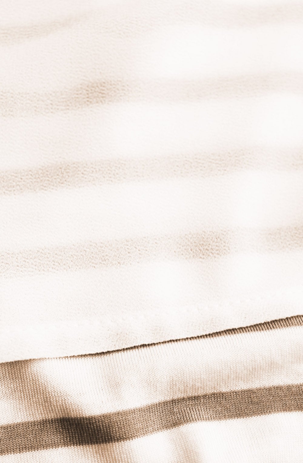 Chiffon Striped Layered Top