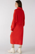 Chinese Red Shortened Batwing Jumper
