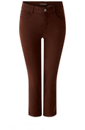 Chocolate Fudge Cropped Skinny Jeans