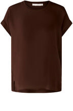 Chocolate Fudge Dropped Shoulder Blouse