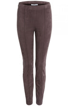 Chocolate Suede Effect Trousers