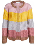 Chunky Colour Block Cardigan