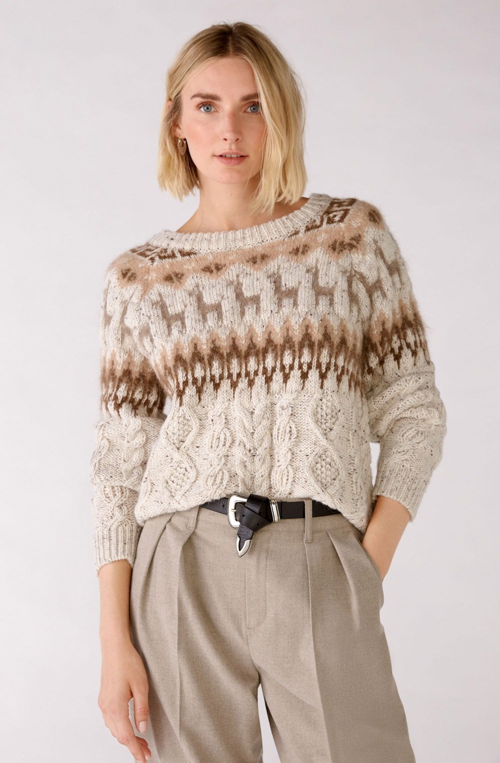 Chunky Knit Norwegian Jumper