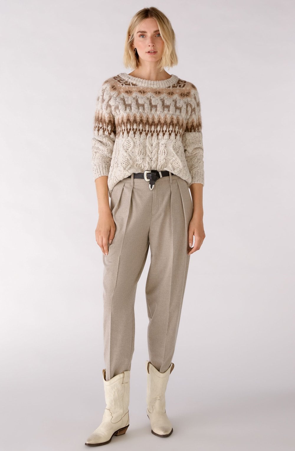 Chunky Knit Norwegian Jumper