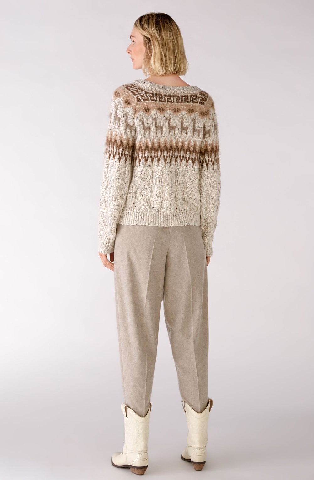 Chunky Knit Norwegian Jumper