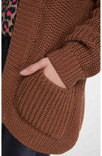 Chunky Knit Oversized Cardigan