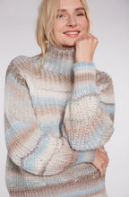 Chunky Knit Stripe Effect Jumper