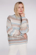 Chunky Knit Stripe Effect Jumper