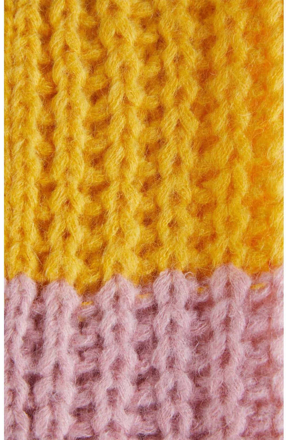 Chunky Knit Stripe Scarf