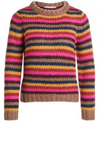 Chunky Knit Striped Jumper