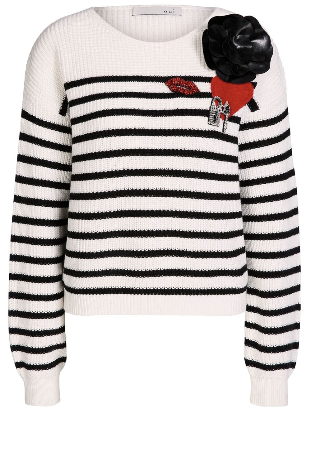 Chunky Knit Striped Sweater