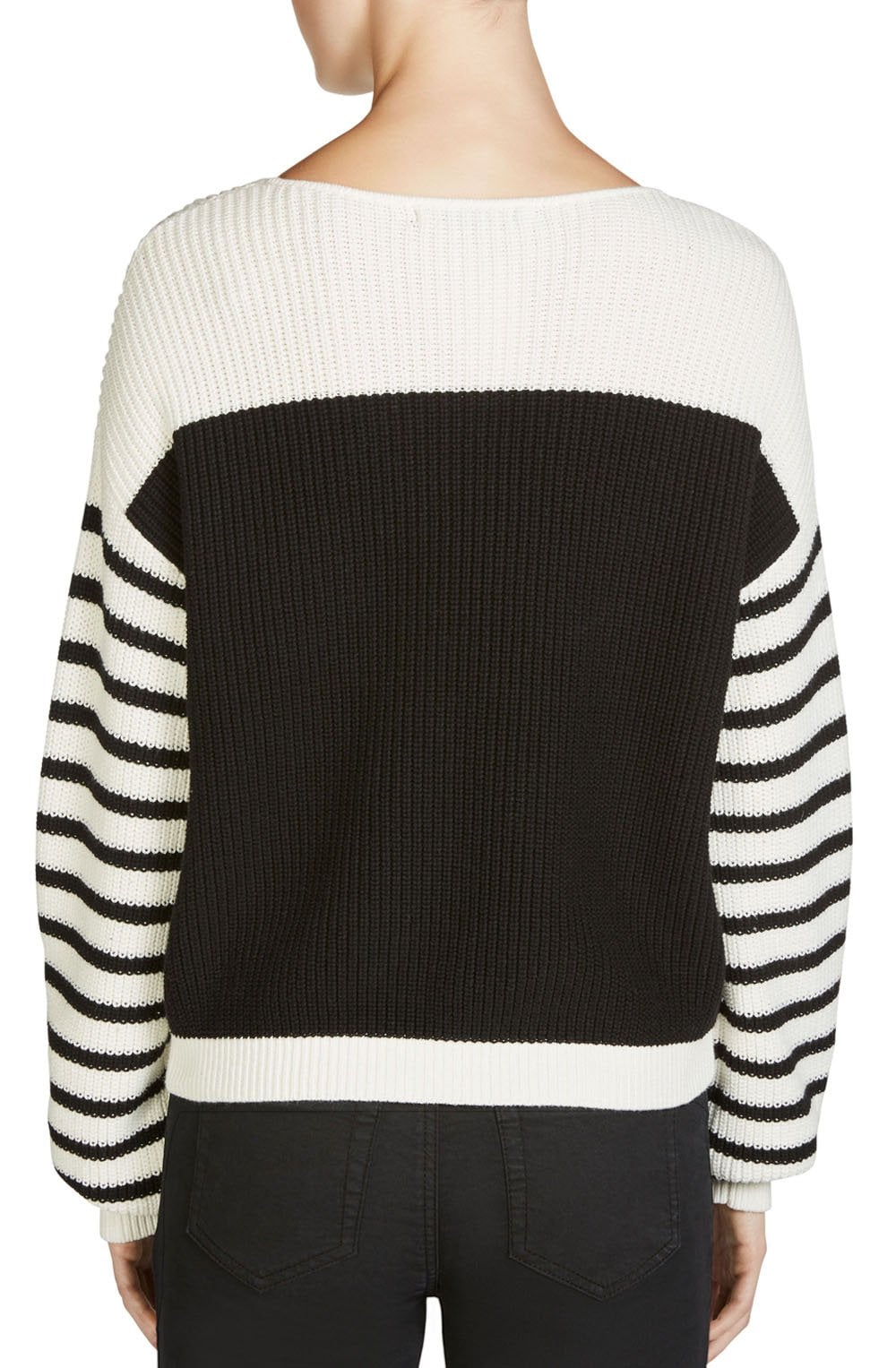 Chunky Knit Striped Sweater