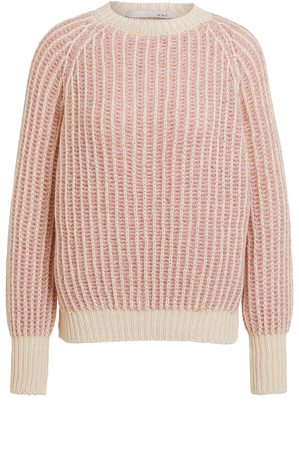 Chunky Loose Knit Rose Jumper