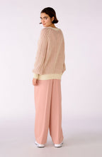 Chunky Loose Knit Rose Jumper