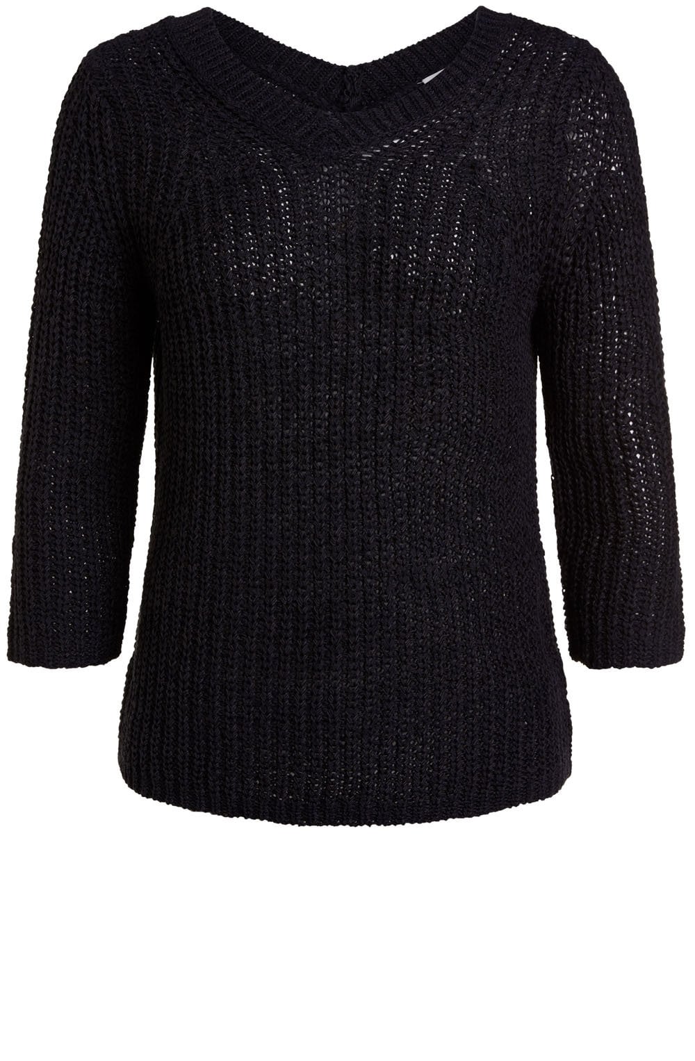Chunky Navy Knit Jumper