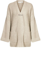 Chunky Ribbed Knit Cardigan