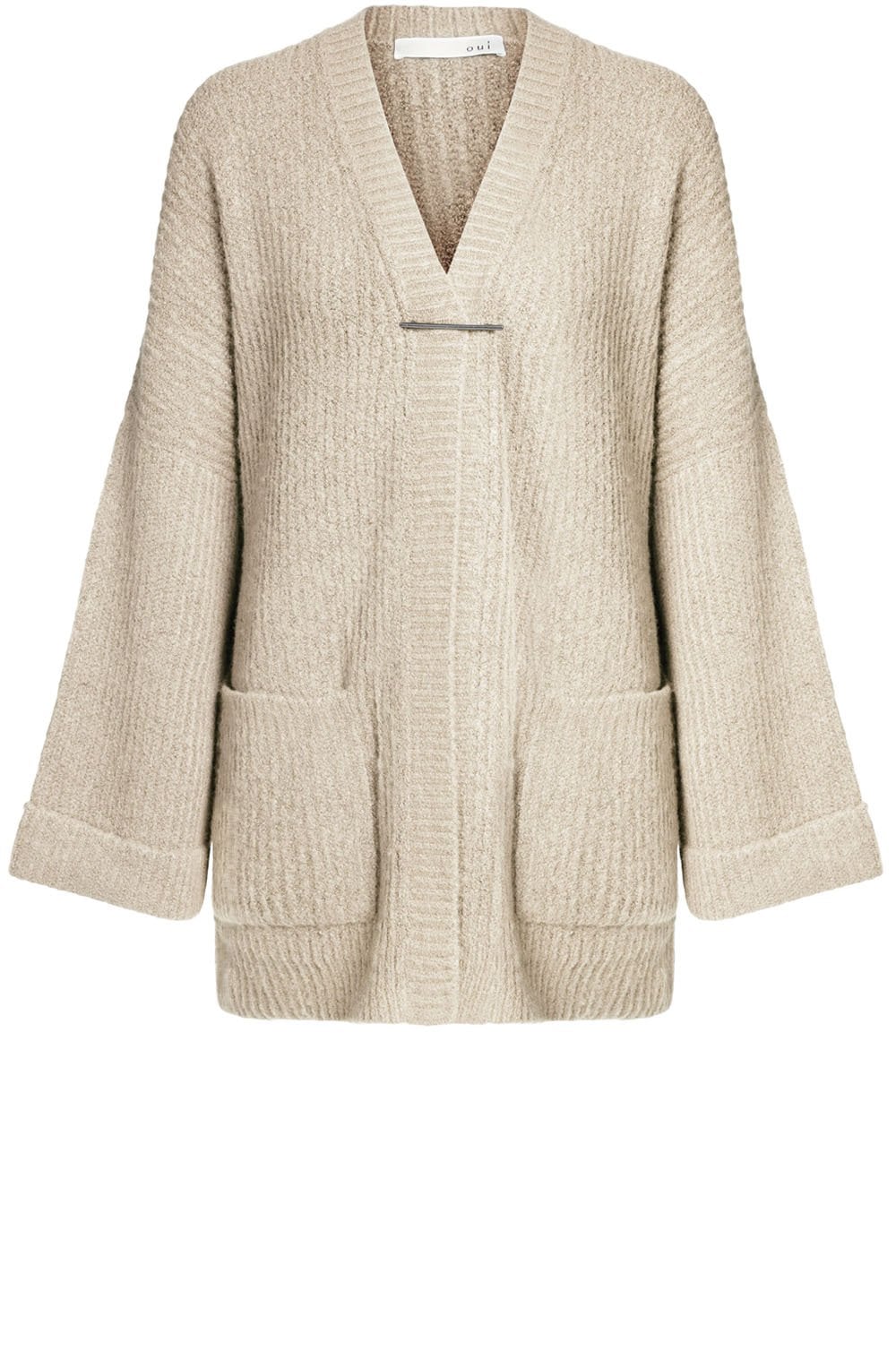 Chunky Ribbed Knit Cardigan