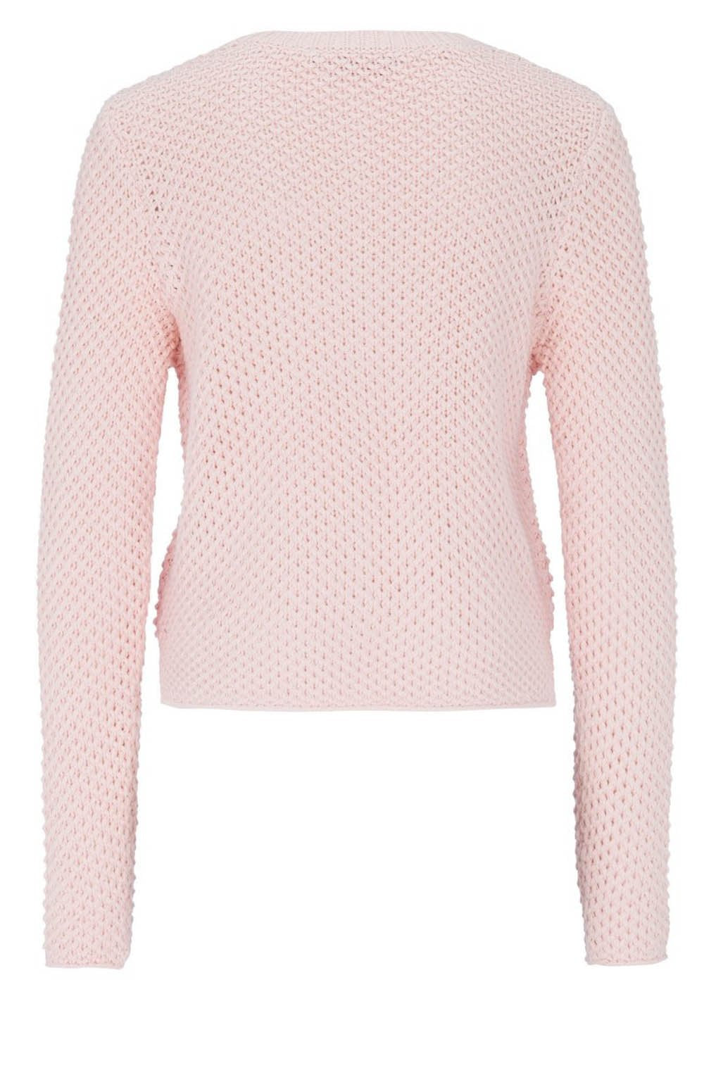 Chunky Rose Pink Cardigan