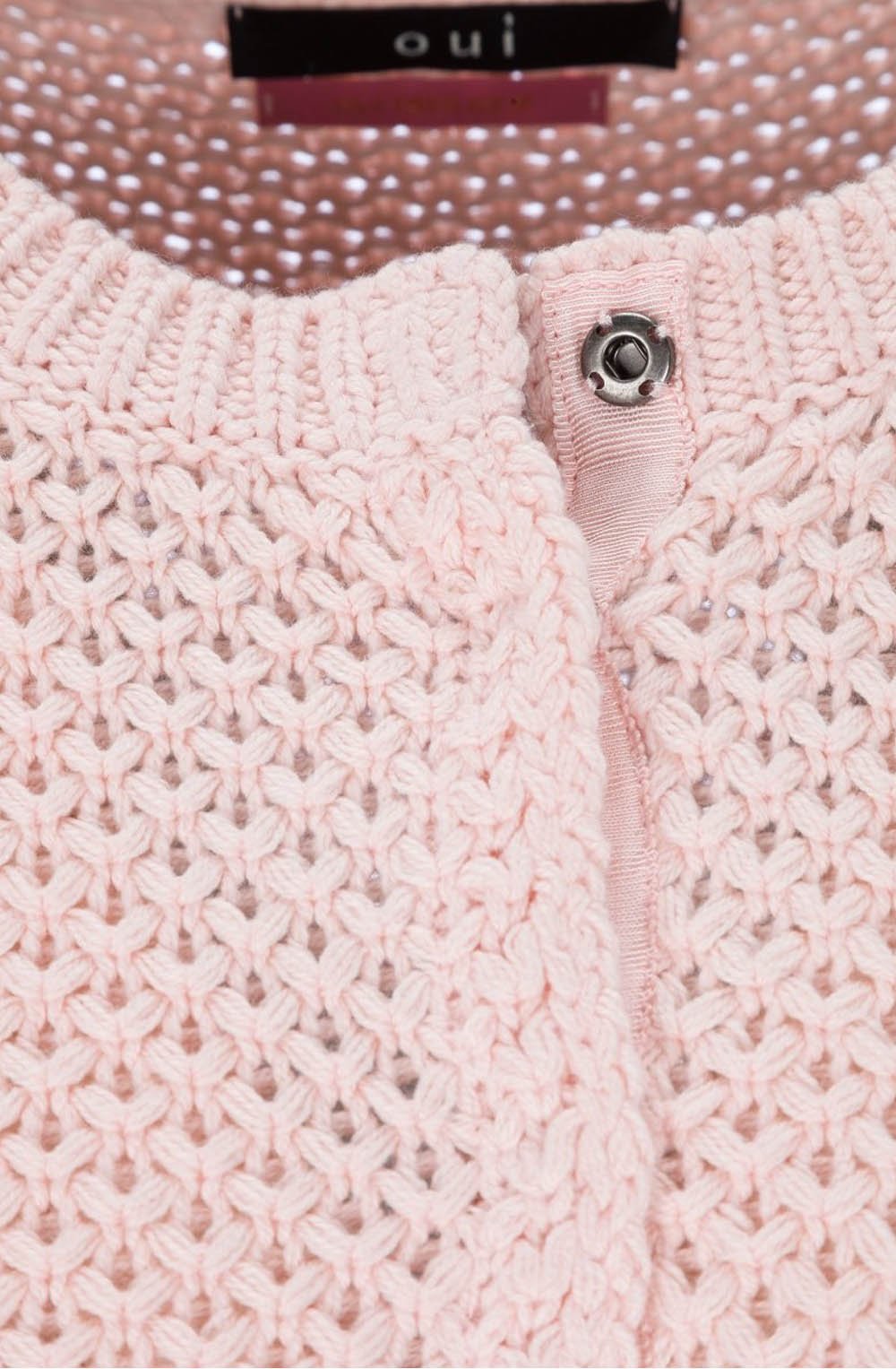 Chunky Rose Pink Cardigan