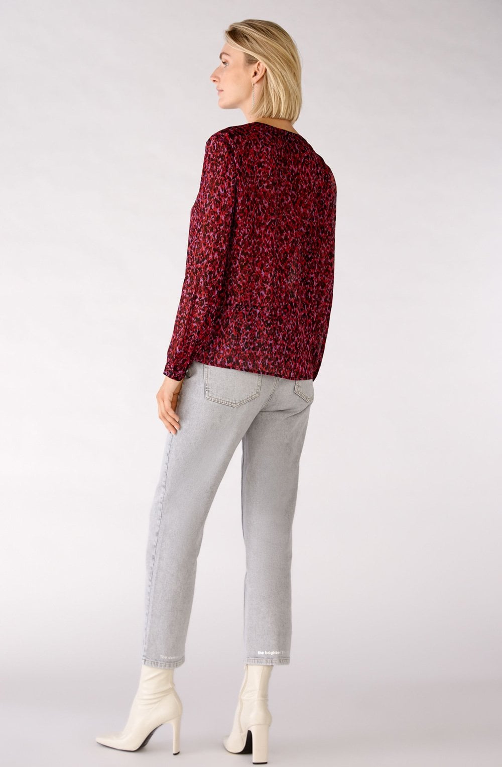 City Lights Patterned Blouse