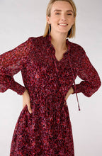 City Lights Ruched Midi Dress