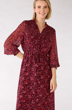 City Lights Ruched Midi Dress