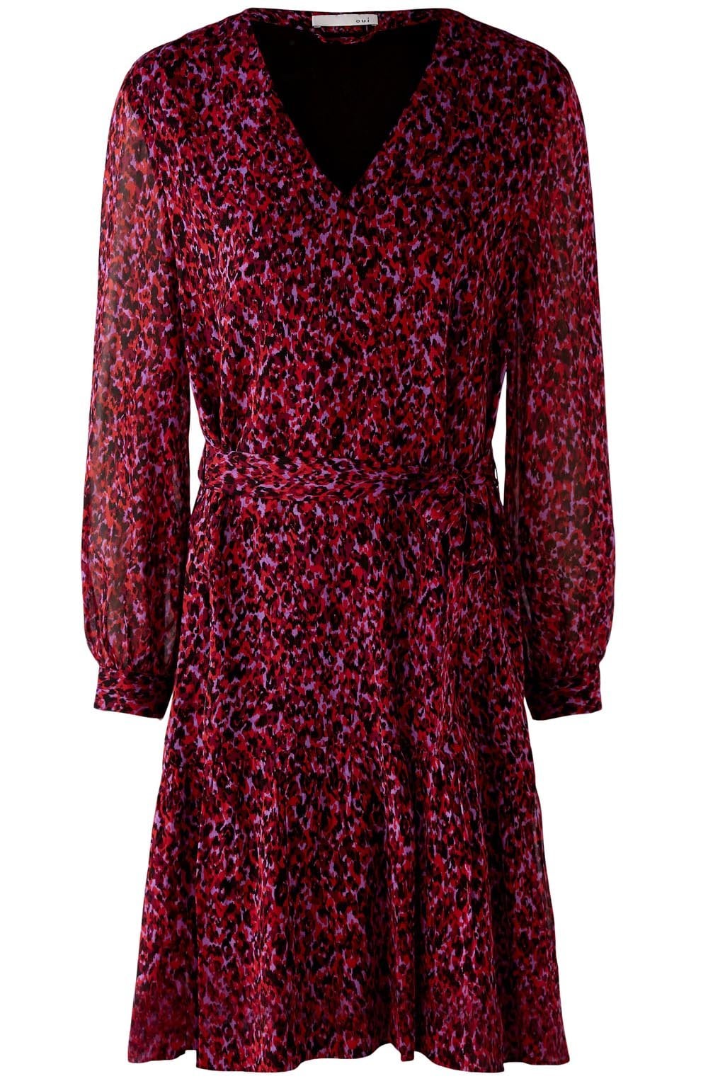 City Lights Ruffle Hem Dress