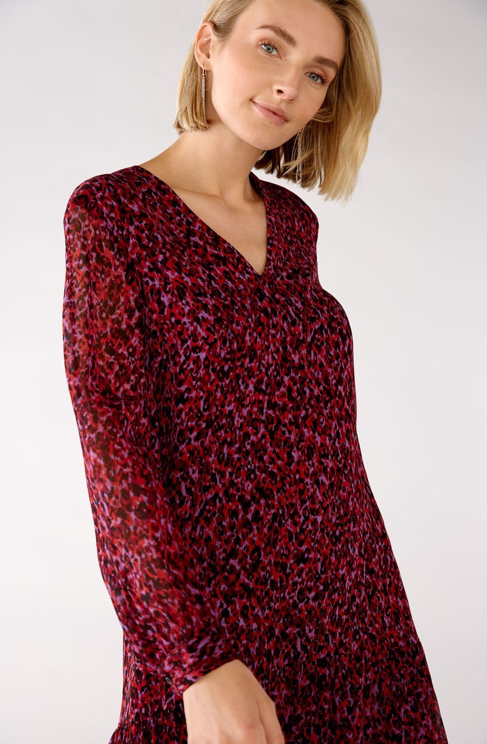City Lights Ruffle Hem Dress