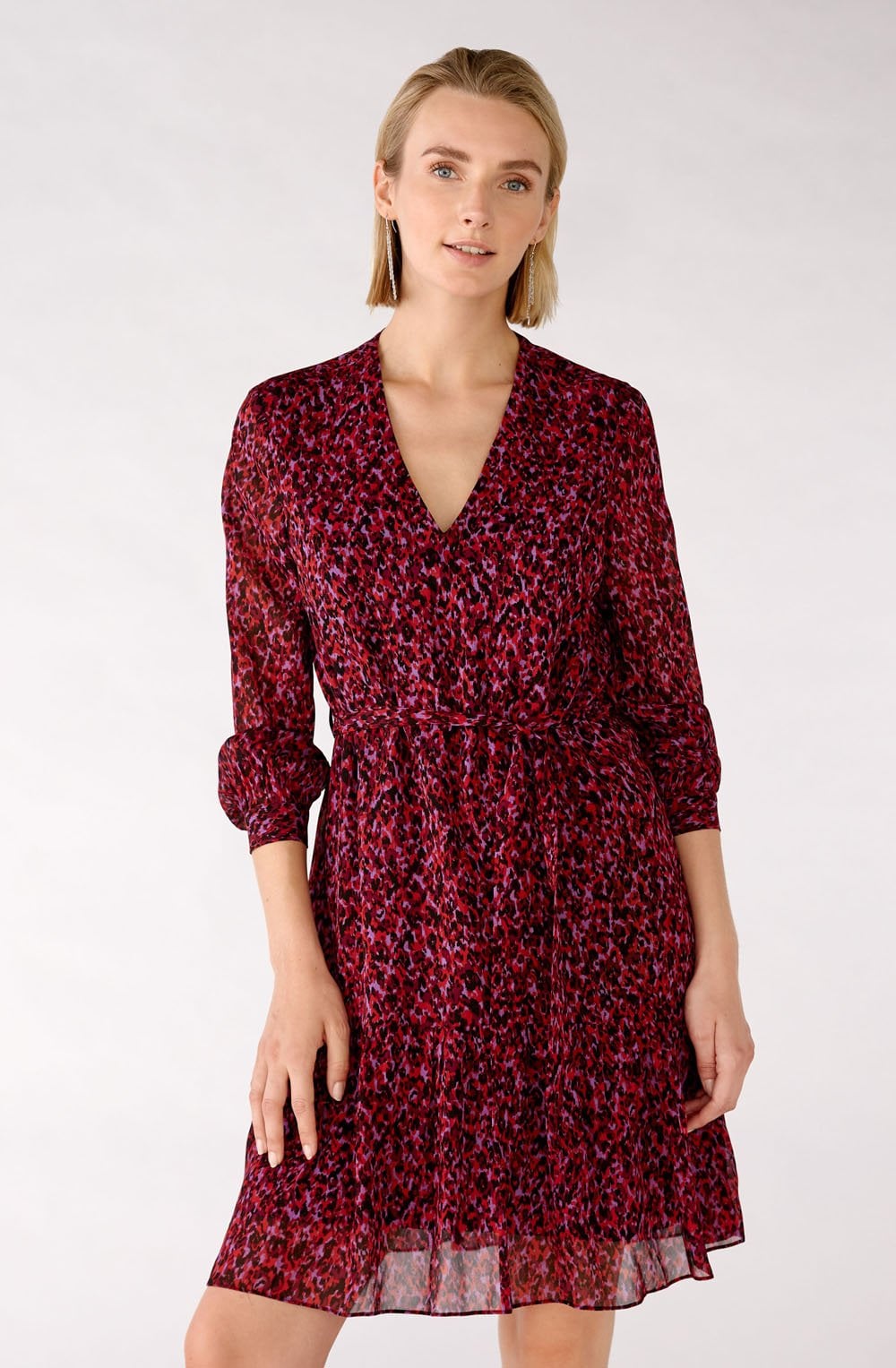 City Lights Ruffle Hem Dress