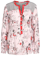 City Print Blouse
