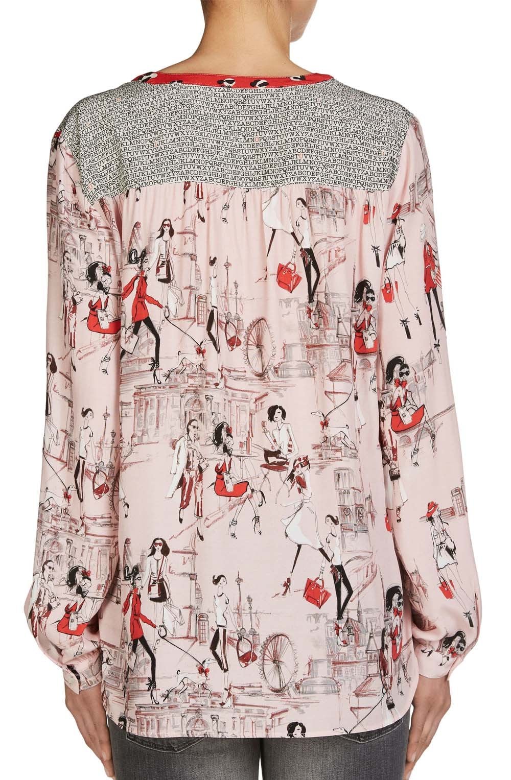 City Print Blouse