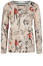 City Print Design Sweater