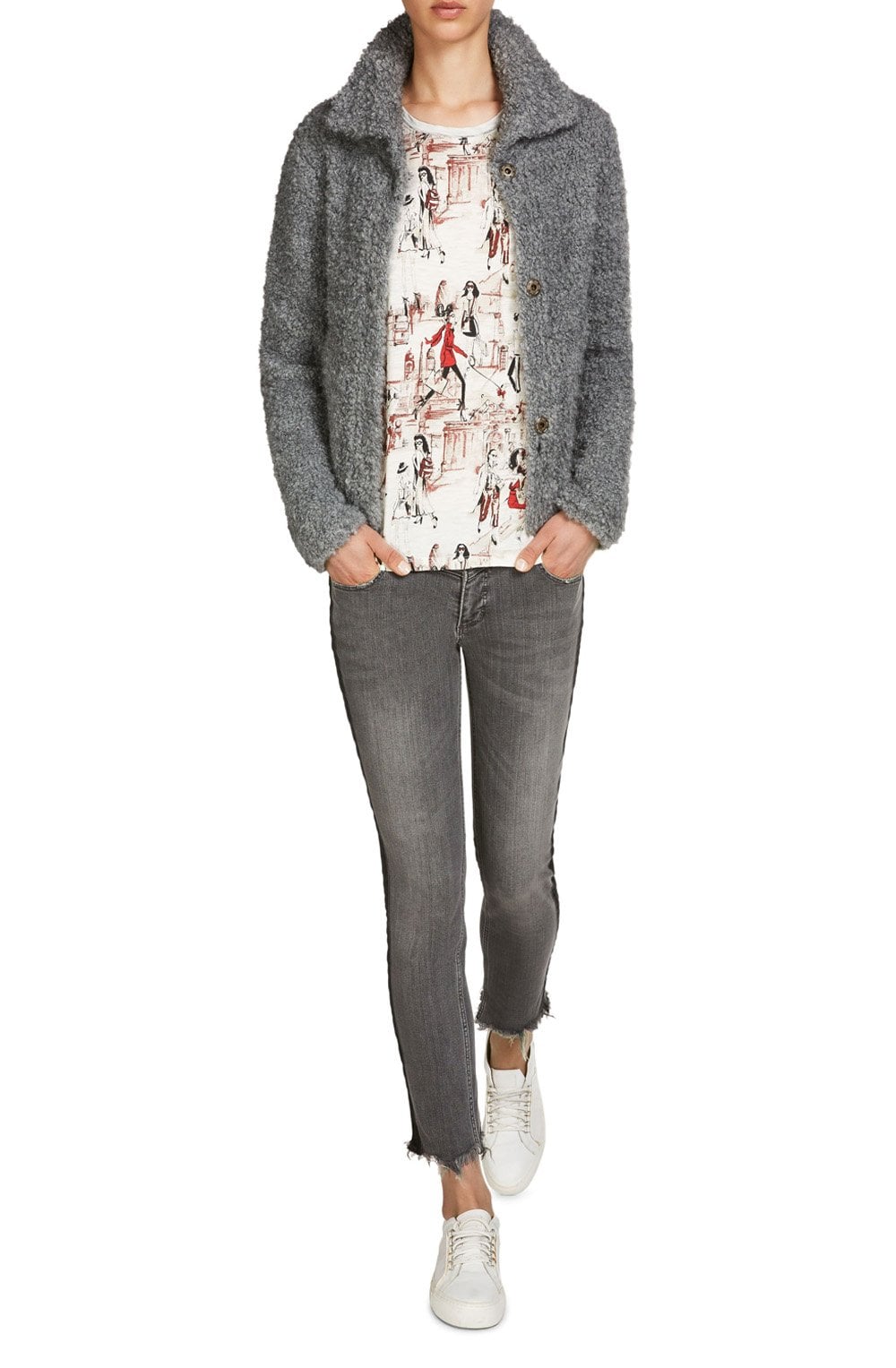 City Print T Shirt
