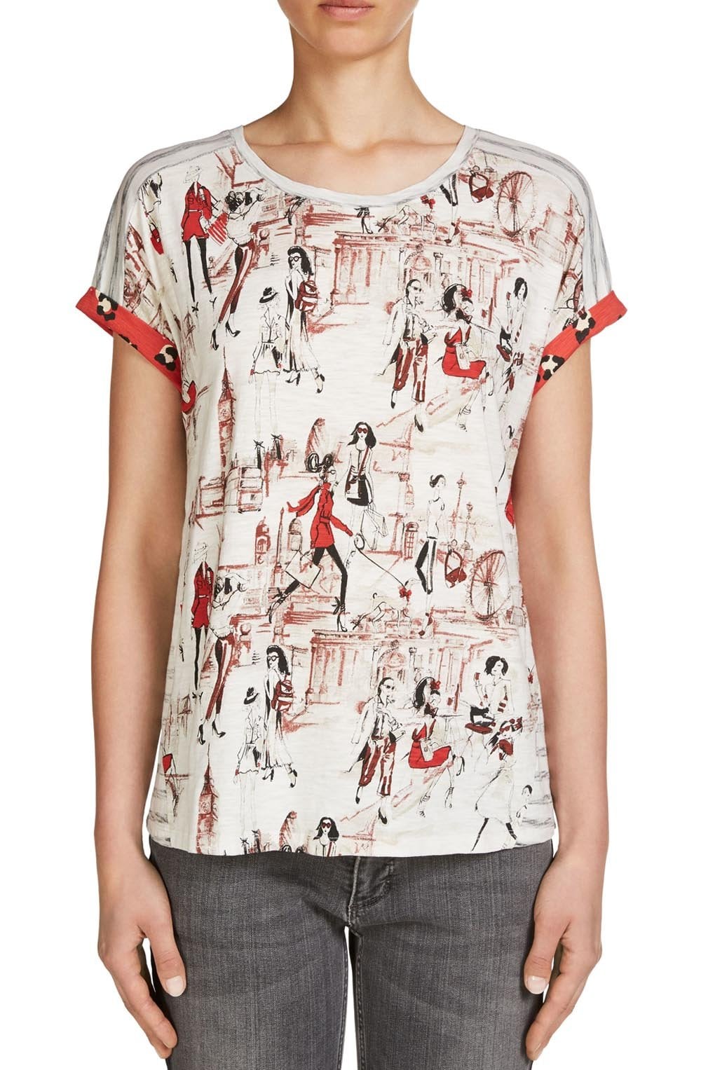 City Print T Shirt