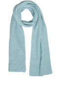 Cloud Blue Chunky Knit Scarf