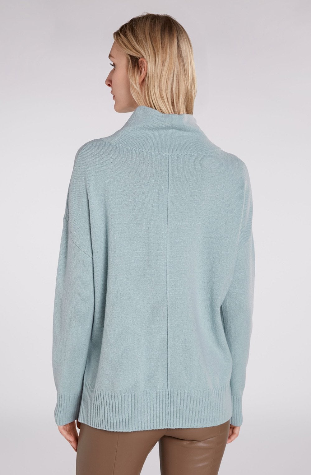 Cloud Blue Fine Knit Jumper