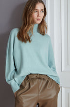 Cloud Blue Fine Knit Jumper