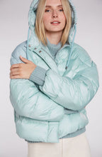 Cloud Blue Puffer Coat