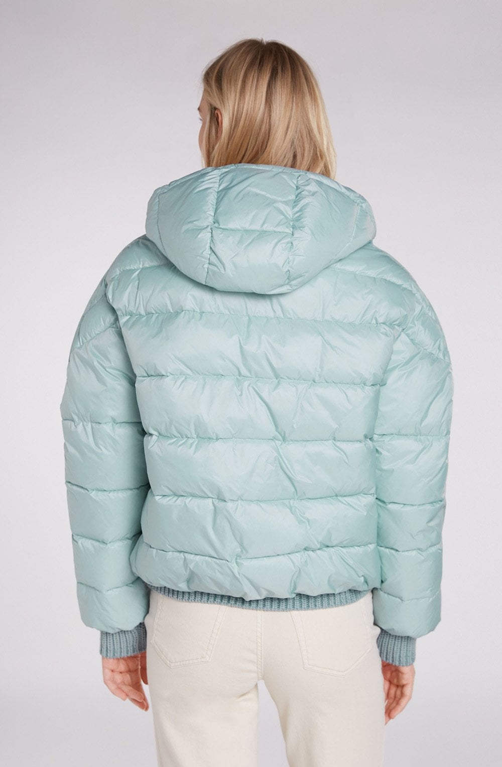 Cloud Blue Puffer Coat
