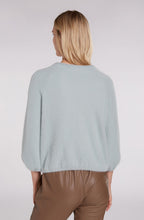 Cloud Blue Textured Knit Cardigan