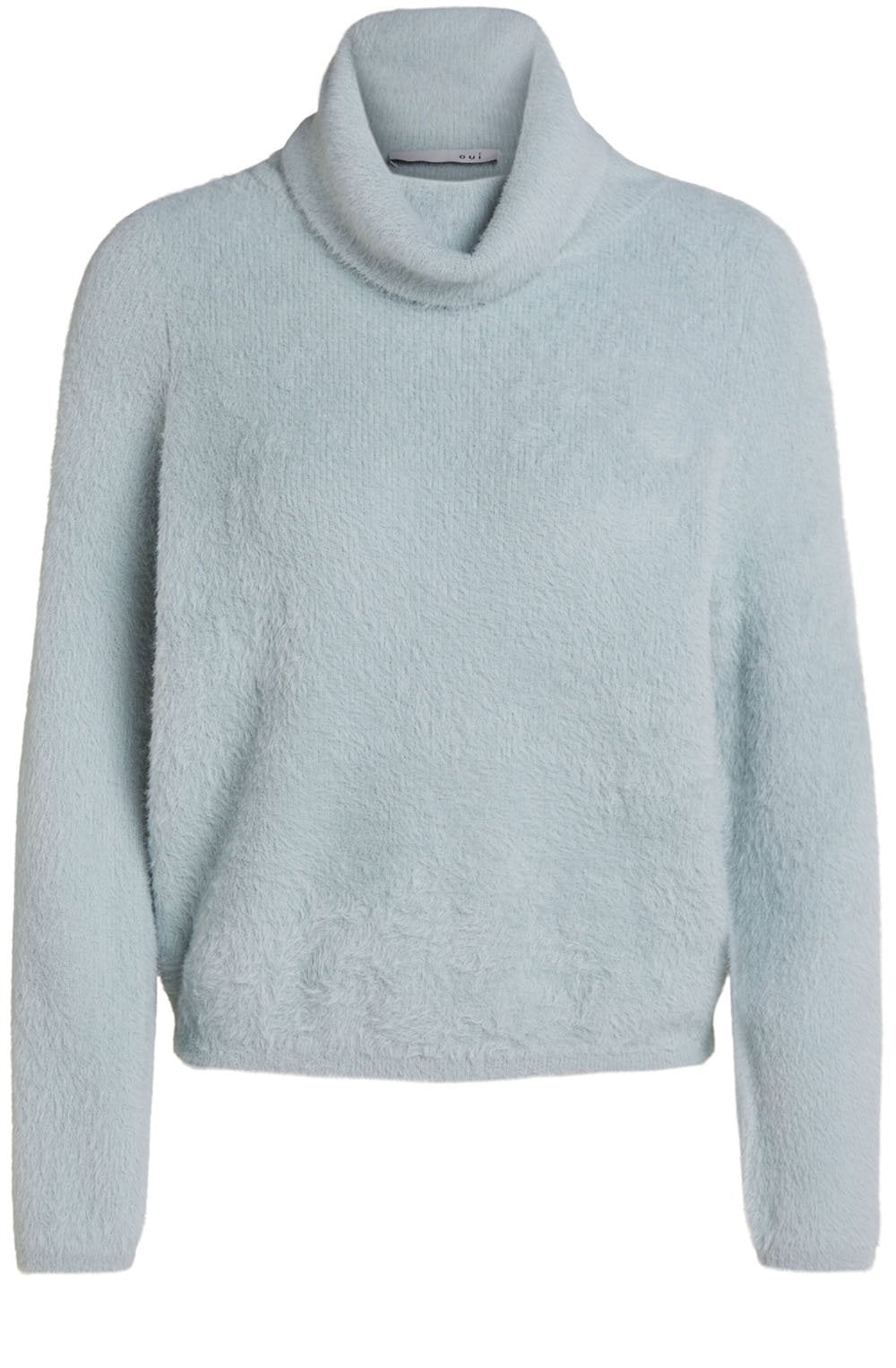 Cloud Blue Textured Knit Jumper