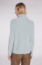 Cloud Blue Textured Knit Jumper