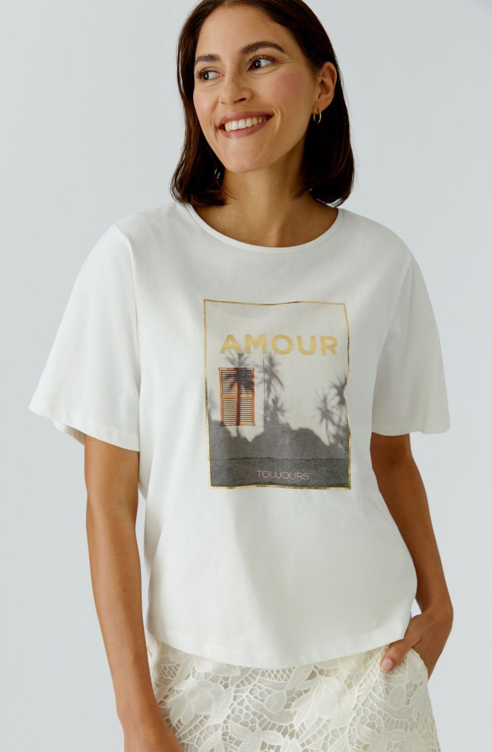 Cloud Dancer Amour Toujours Oversized T Shirt