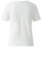 Cloud Dancer Beaded Tiger T Shirt