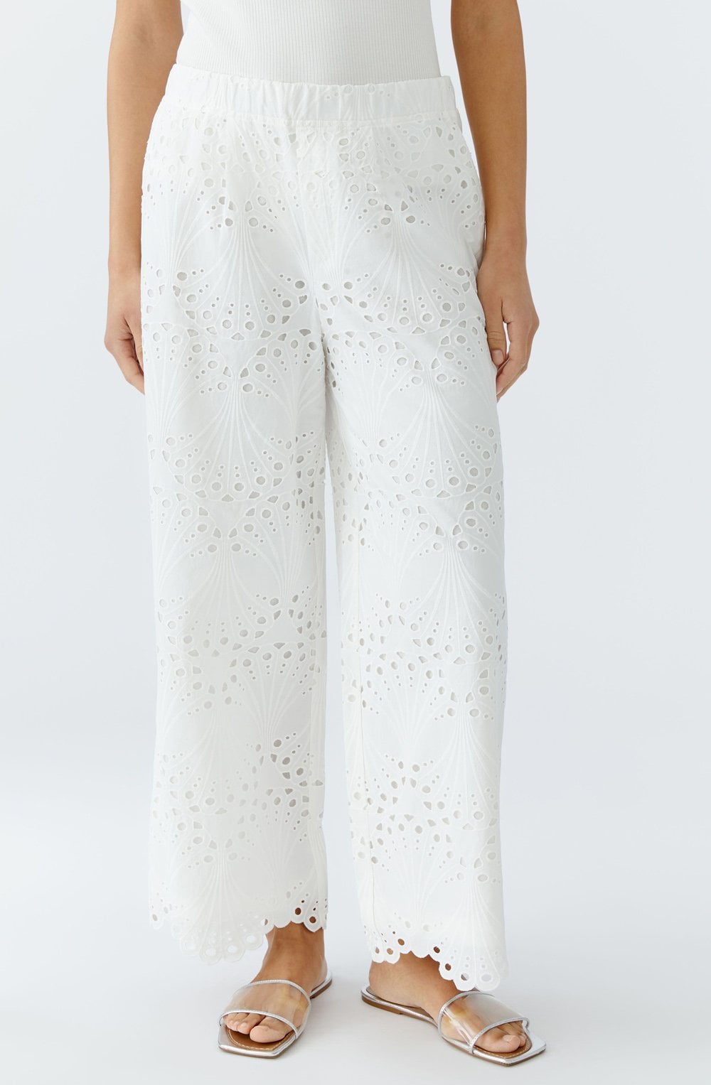 Cloud Dancer Broderie Anglaise Culottes