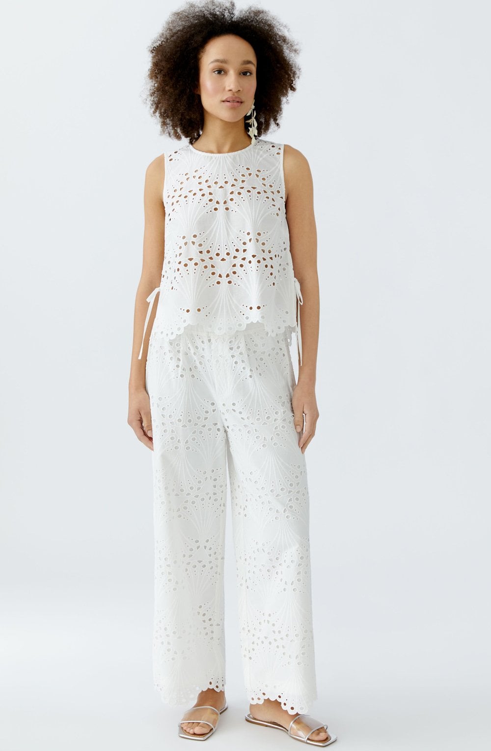 Cloud Dancer Broderie Anglaise Culottes
