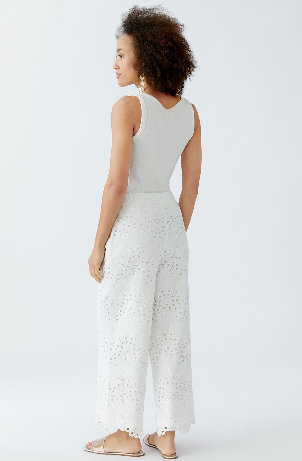 Cloud Dancer Broderie Anglaise Culottes