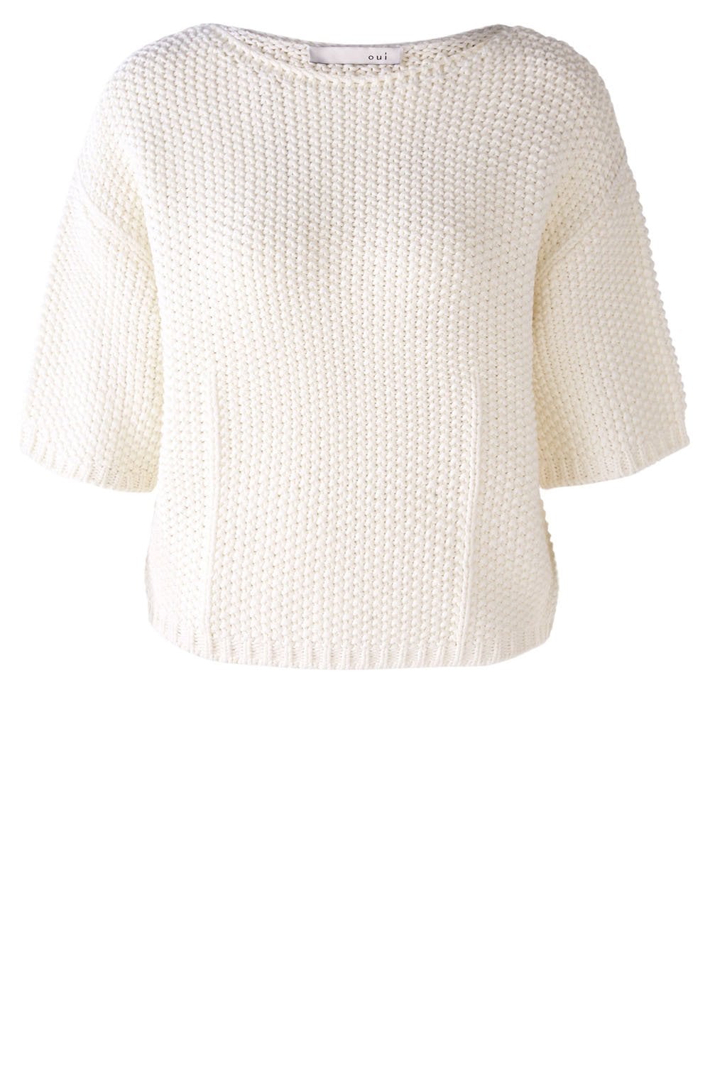 Cloud Dancer Chunky Box Jumper