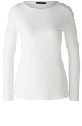 Cloud Dancer Cotton Blend Long Sleeved Top
